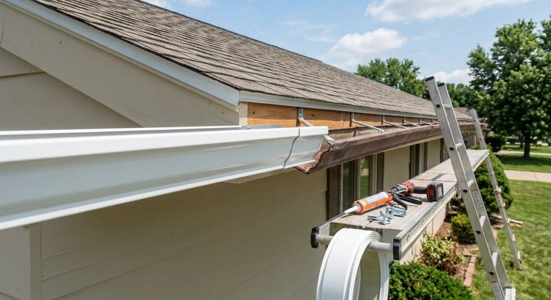 Aluminum Gutter Replacement in Everett, WA