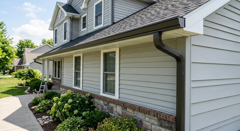 Continuous Gutter Installation in Everett, WA
