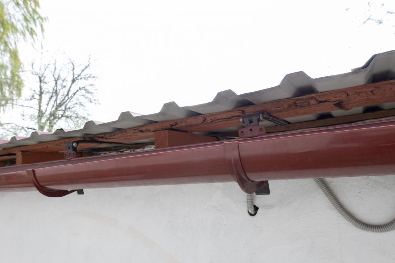 Gutter with Secure Mounting